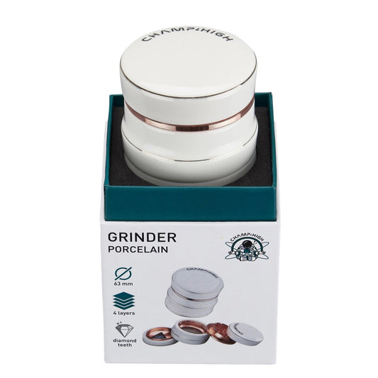 Grinder Polinizador Porcelana Gift Box White 63 mm.