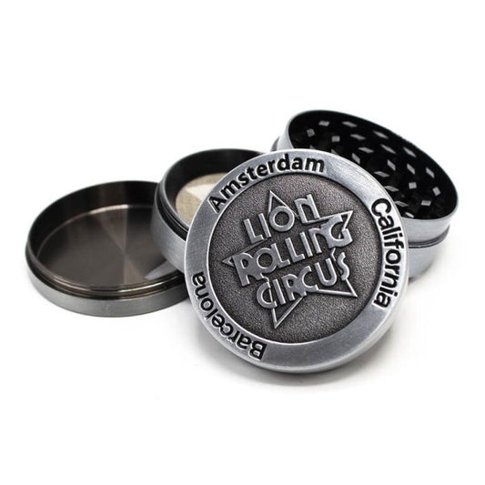 Grinder Polinizador Metal Rolling Circus Silver 50 mm.