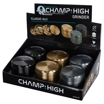 Grinder Polinizador Metal Diamond 63 mm. Pack 3 ud.