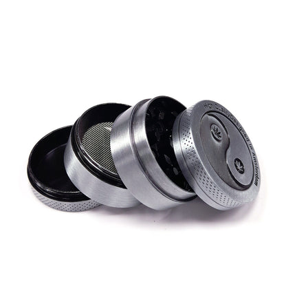Grinder Polinizador Yin-Yan Silver 40 mm.
