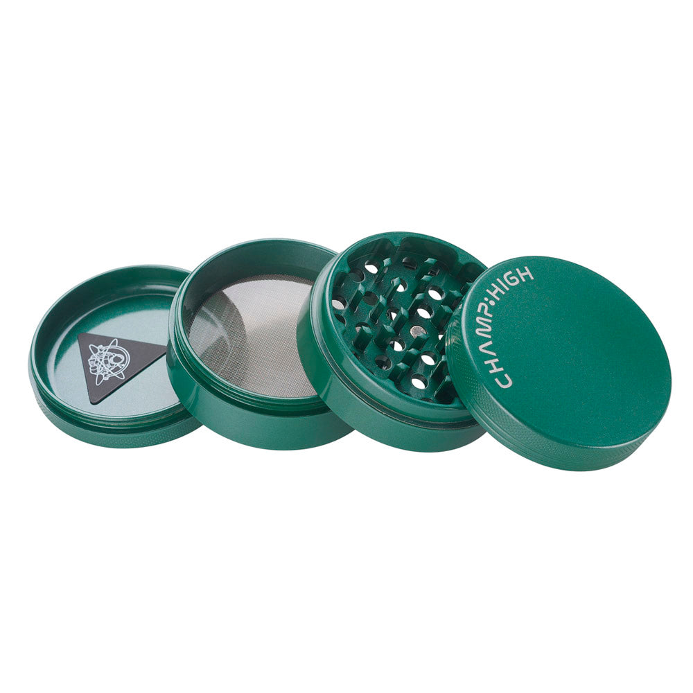 Grinder Polline Metal Antiaderente Verde 63 mm.