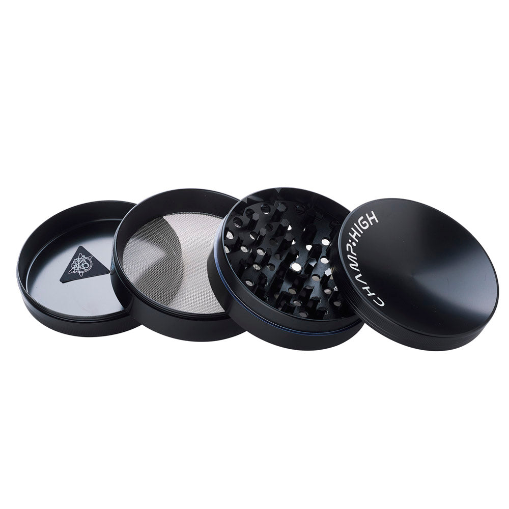 Grinder Polinizador Metal XXL Curved Black 100 mm.