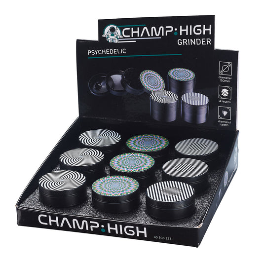 Grinder Polinizador Metal Psycodelyc 50 mm. Pack 3 ud.