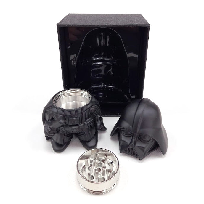 Grinder Polinizador Metal Darth Vader Gift Box 64 mm.