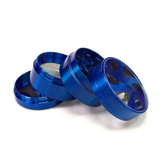 Grinder Polline Metallico Lame 50 mm. Mix Colore