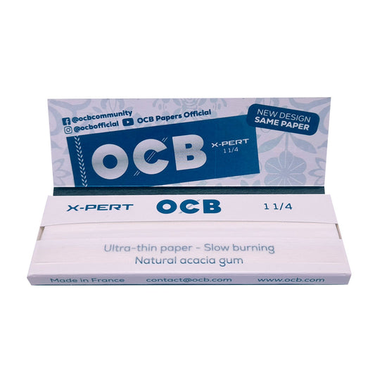 Papel de fumar OCB 1.1/4 X-Pert 25 librillos