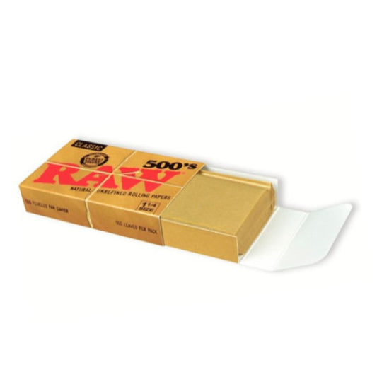 Papel Raw  Classic  1.1/4 Block 500 - 20 librillos