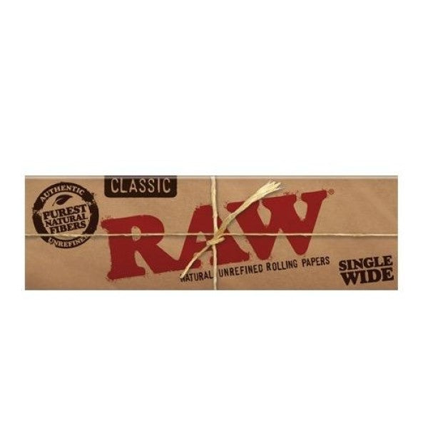 Papel Raw  Classic Single Wide 50 librillos