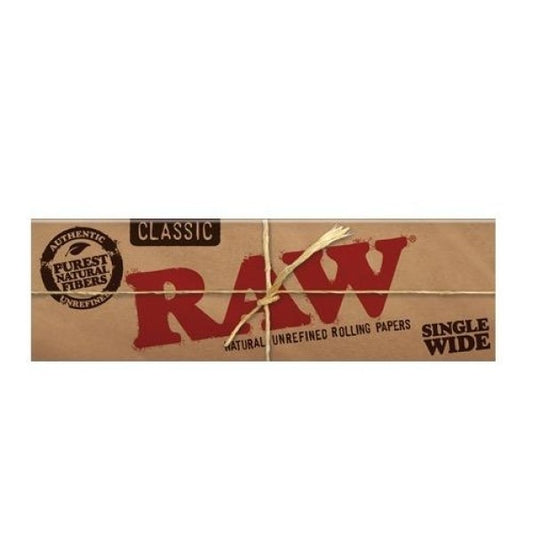 Papel Raw  Classic Single Wide 50 librillos