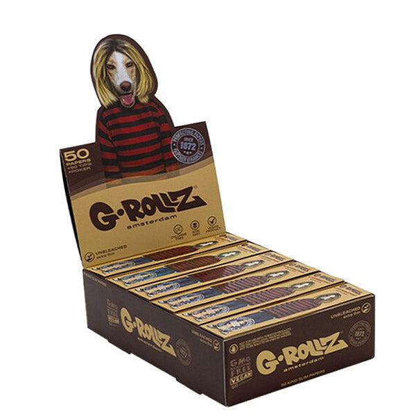 Cartine G-Rollz K.S. & Filtri Pets Rock Grunge 24 libretti