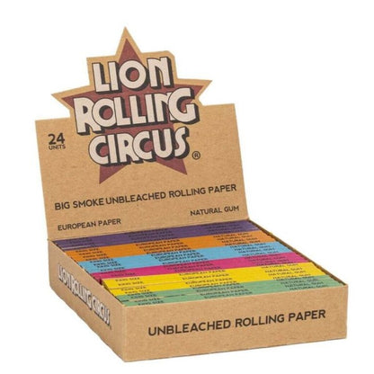 Papel de fumar Rolling Circus K.S. Natural 24 librillos