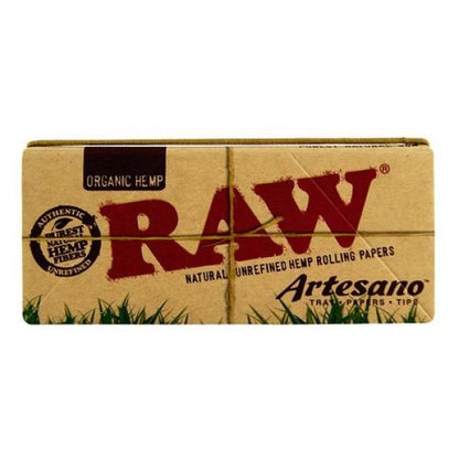 Papel Raw  Organic  King Size Slim Artesano & Tips 15 librillos
