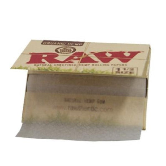 Papel Raw  Organic  1.1/2  - 25 librillos