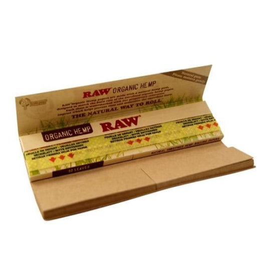 Papel Raw  Organic  King Size Slim & Tips Connoisseur 24 librillos