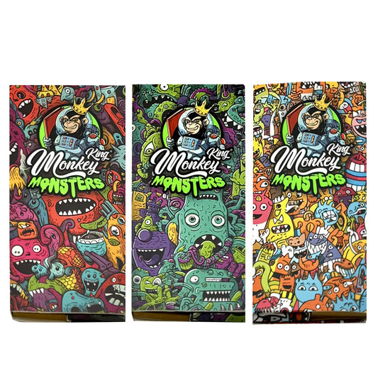 Papel Monkey King Size Tips & Tray Monster