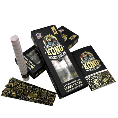 Cones Monkey King Kong Hahs Hole Filter Glass 10x3 units