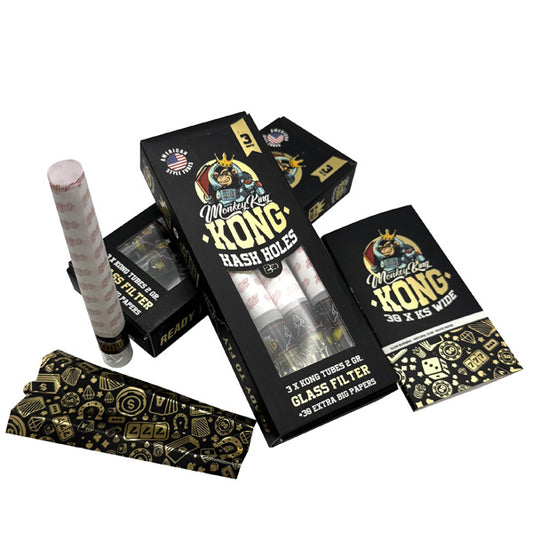 Cones Monkey King Kong Hahs Hole Filtro Cristal 10x3 ud.