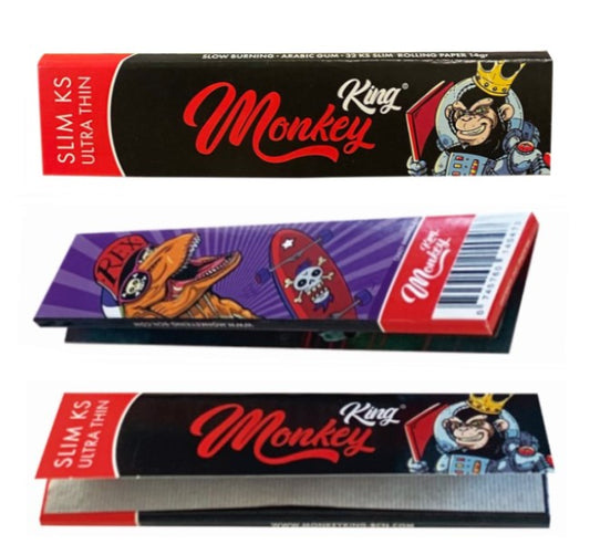 Papel Monkey King Size Slim  Ultra Thin 50 ud.