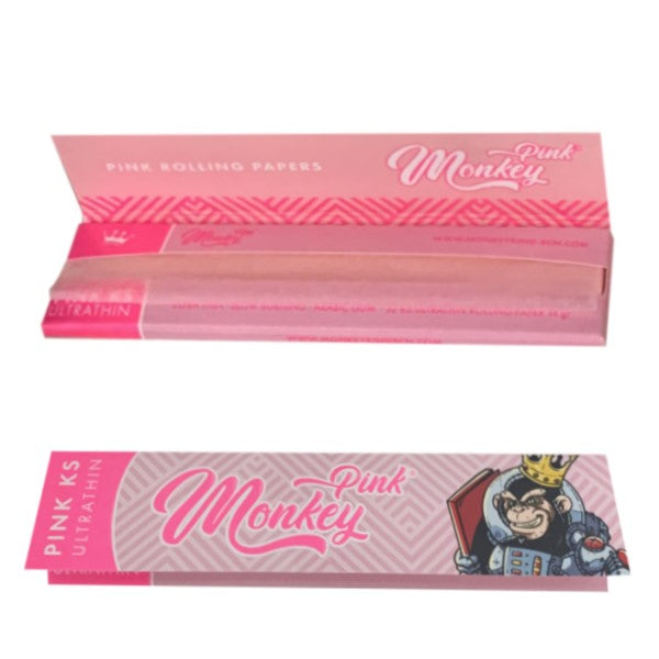 Papel Monkey King Size Slim  Color Pink 50 ud.