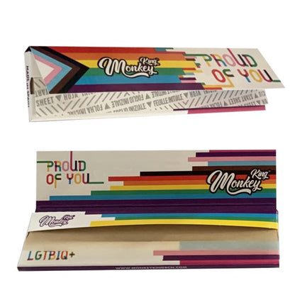 Papel Monkey King Size Slim  LGTBI 50 ud.