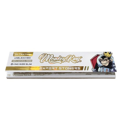 Carta Monkey King Size Slim Expert Stoners Non Sbiancata 50 pz.