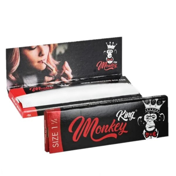 Monkey King Rolling Papers 1 1/4 Ultra Thin 50 ct.