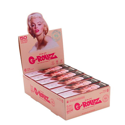 Papel de fumar G-Rollz K.S. & Tips Marilyn 24 librillos