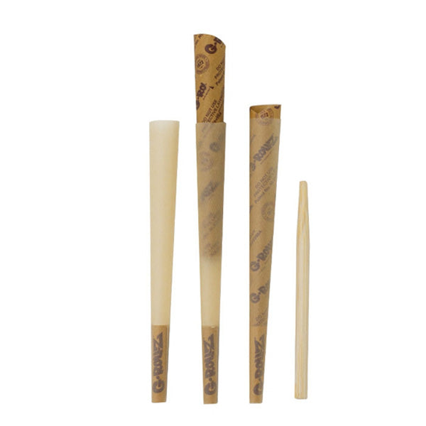 Cones G-Rollz K.S. 3 ud. x 24 Blisters Banksy Rude Cooper Unbleached