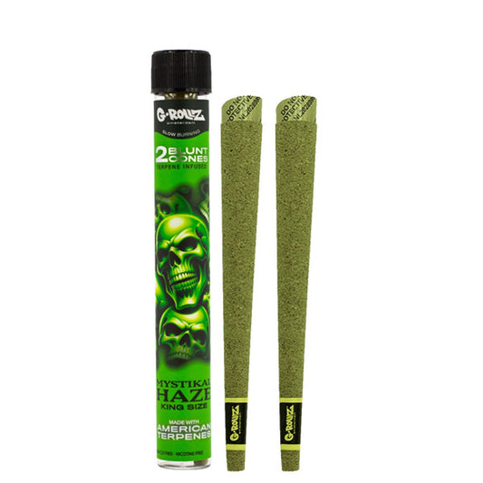 Blunts Cones G-Rollz Hemp Mystikal Haze 12x2 ud.