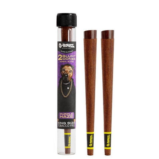 Blunts Cones G-Rollz Hemp The Dog Purple Haze 12x2 ud.