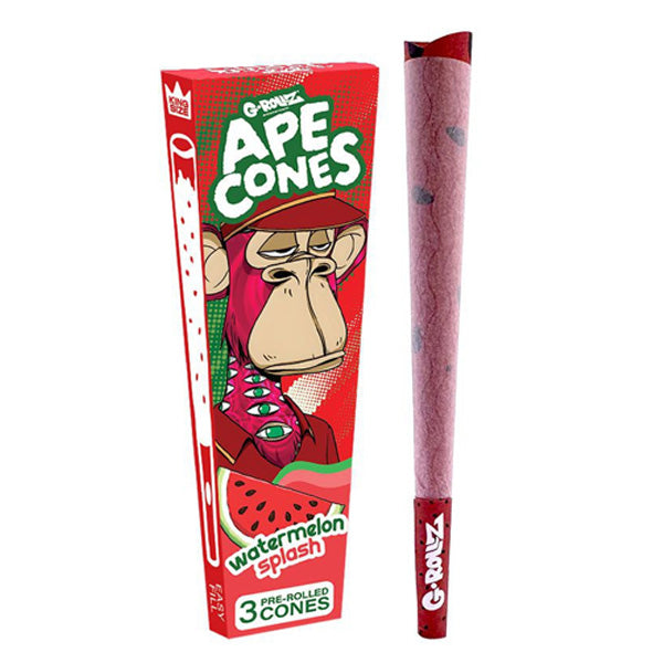 Cones G-Rollz K.S. 3 ud. x 24 Blisters Ape Watermelon Splash