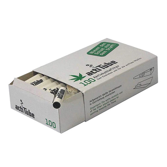 Filtros Acti Tube 8 mm.  10 ud. x 25 Cajitas