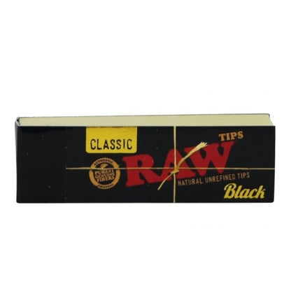 Filtros Raw  Tips Black 18x60 mm. 50 ud.