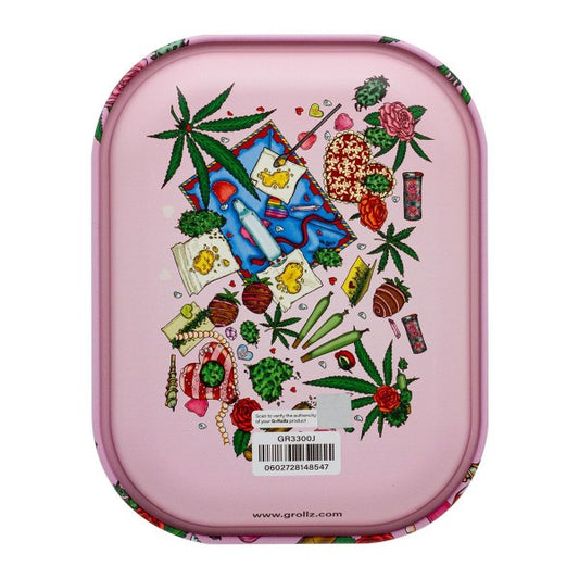 Bandeja Metal 18x14 cm. G-Rollz Amsterdam Picnic Valentine´s