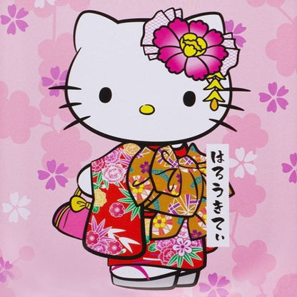 Bandeja Metal 18x14 cm. G-Rollz Hello Kitty Kimono Pink