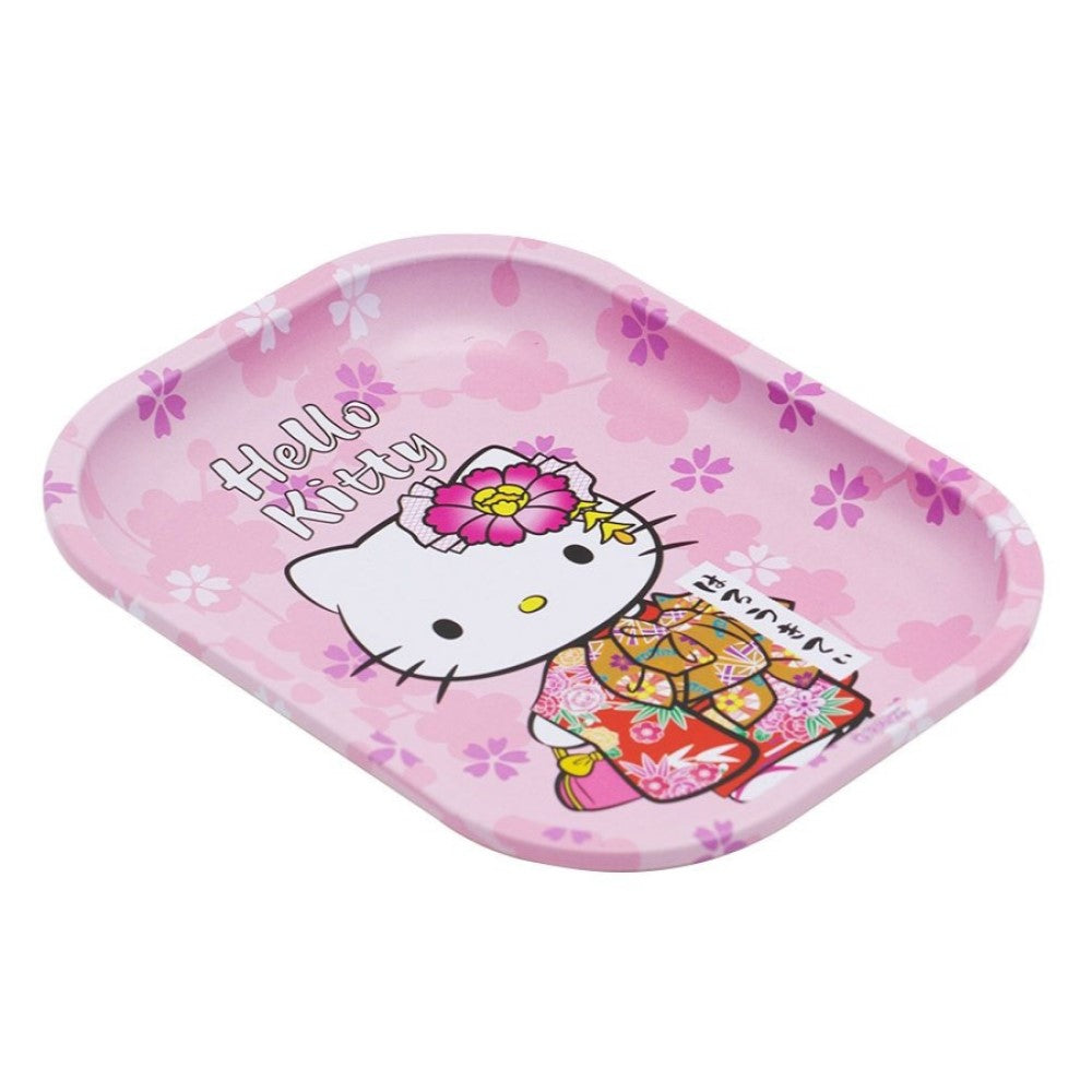 Bandeja Metal 18x14 cm. G-Rollz Hello Kitty Kimono Pink