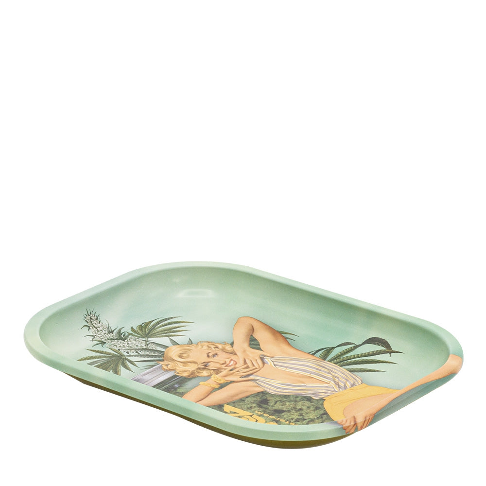 Vassoio in metallo 18x14 cm. G-Rollz Marilyn # 2