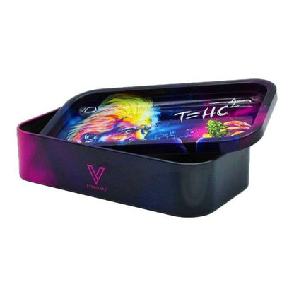 .Metal Tray with Box 12x6 cm. THC2 Classic
