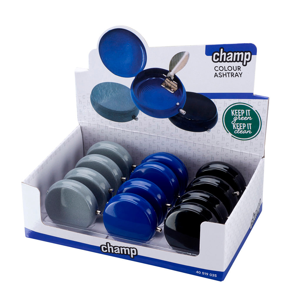 Cenicero Bolsillo Metal Coney 5 cm. Mix color mod. 2