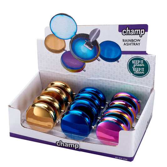 Cenicero Bolsillo Metal Coney 5 cm. Mix Color mod. 1