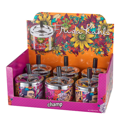 Cenicero Metal Presion Frida Colection 90 mm. Mix Color