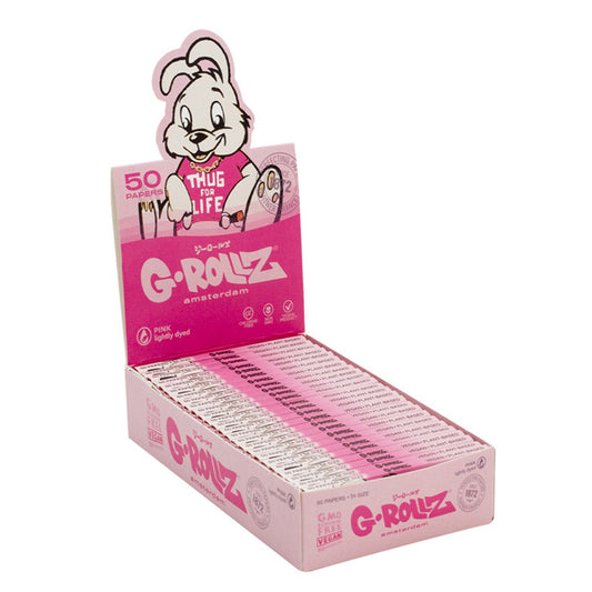 Papel de fumar G-Rollz 1.1/4  Thugh for Life 25 librillos