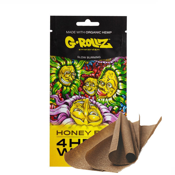Blunts G-Rollz Hemp Wraps Honey Buzz 15x4 pcs.