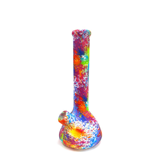Bong Hard Silicone & Glass Bowl 22 cm. Mixed Colors