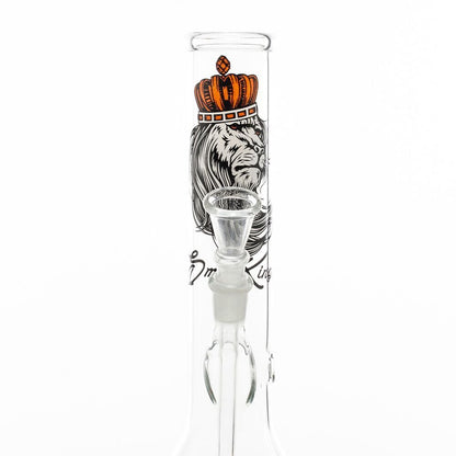 Bong in cristallo Ice Lion 27 cm.
