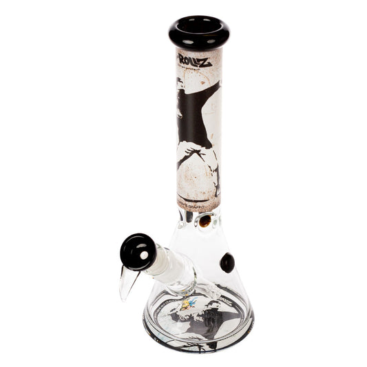 Bong in vetro Ice Banksy 29 cm.
