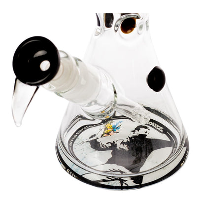 Bong in vetro Ice Banksy 29 cm.