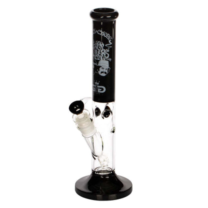 Bong Cristal Ice Cheech & Chong Difusor Straight Black 40 cm.