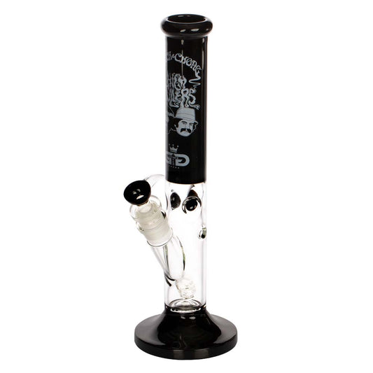 Bong Cristal Ice Cheech & Chong Difusor Straight Black 40 cm.