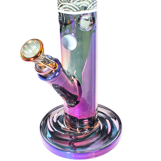 Bong cristal Ice Blaze Purple 45 cm.